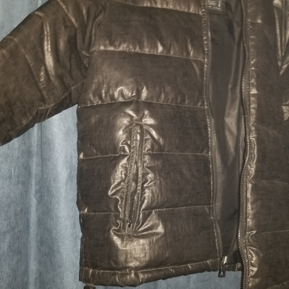 Black down filled men's jacket size XL - Picture 2 of 4